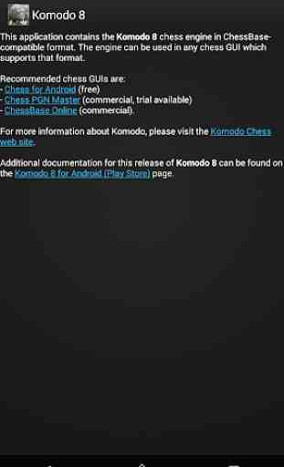 Komodo 8 Chess Engine 1