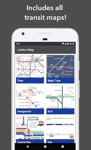 London Offline Transit Maps: Tube, Rail + more! 2