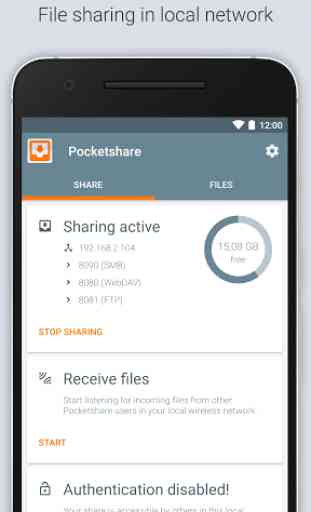 Pocketshare: Flash Drive / NAS 1