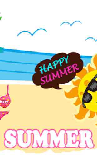 Summer Holiday Sticker GIF 4