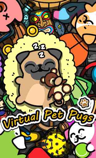 Virtual Pet Pugs  - A Pug Dog Collector Game 1