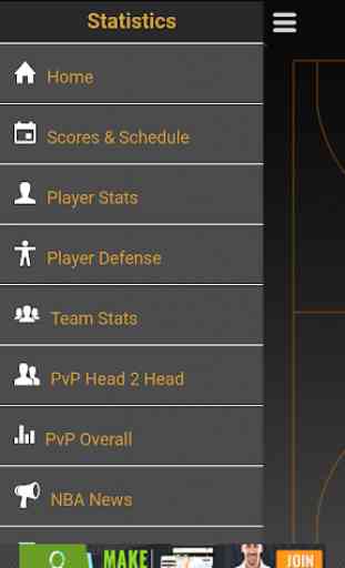 Advanced Stats App for NBA 2