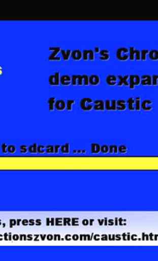 Chromatic Hits demo (Caustic) 2