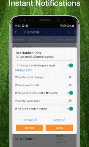 College Football Live Scores, Plays, & Schedules 4