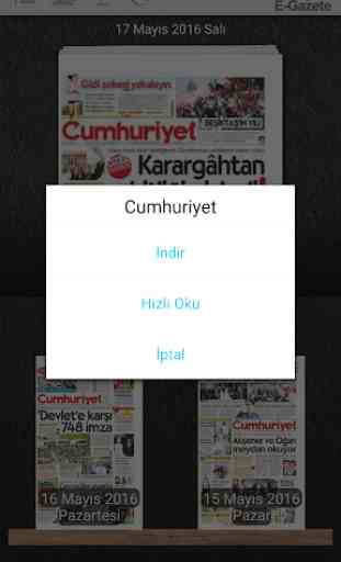 Cumhuriyet E-Gazete 1