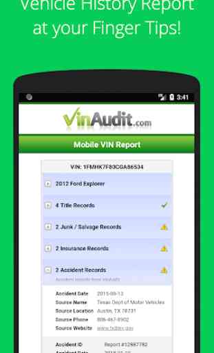 Free VIN Check Report & History for Used Cars Tool 2