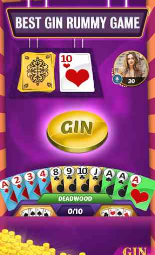 Gin Rummy Online - Multiplayer Card Game 1