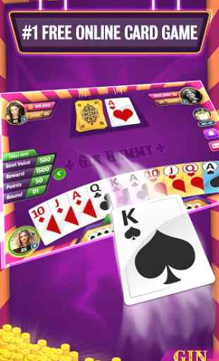 Gin Rummy Online - Multiplayer Card Game 3