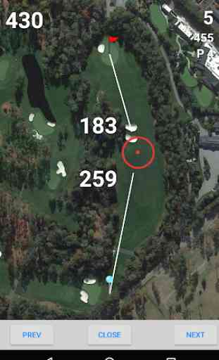 Golf GPS Range Finder (Yardage & Course Locator) 1