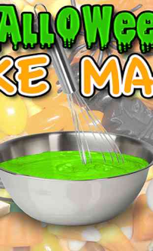 Halloween Cake Maker - Bake & Cook Candy Food Game 1