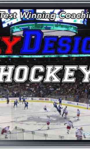 Hockey Play/Drill Designer and Coach Tactic Board 1