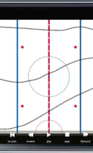Hockey Play/Drill Designer and Coach Tactic Board 2