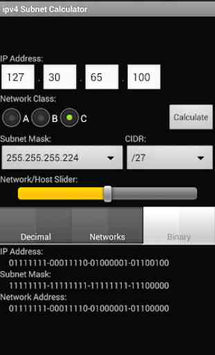 ipv4 Subnet Calculator 3