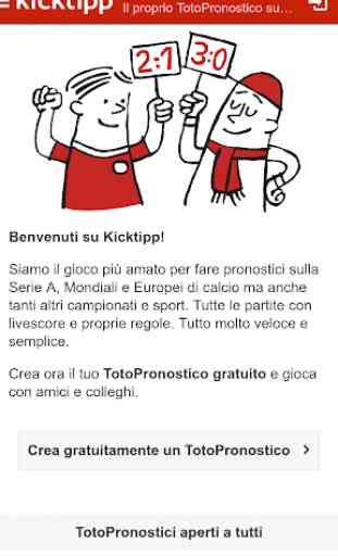 Kicktipp - L'App dei TotoPronostici 1