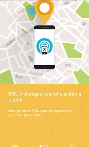 Lokalizacja telefonu IKOL X 4
