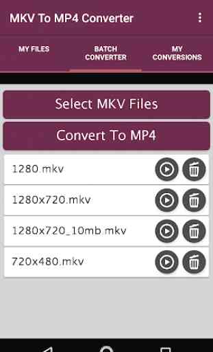 MKV To MP4 Converter 2