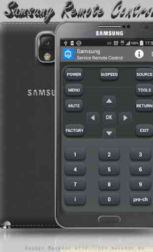 SmartTv Service Remote Control 1