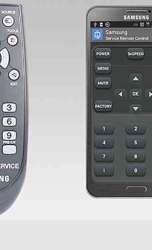 SmartTv Service Remote Control 2