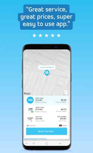 Via: Low-Cost Ride-Sharing 1