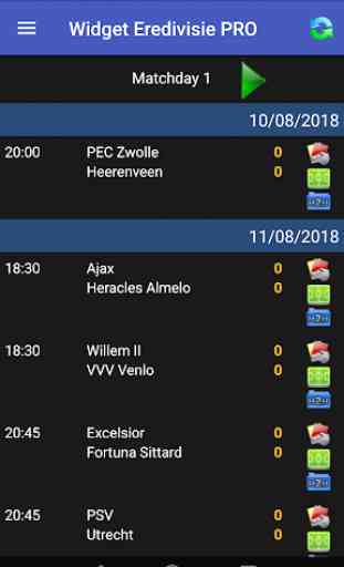 Widget Eredivisie PRO 1