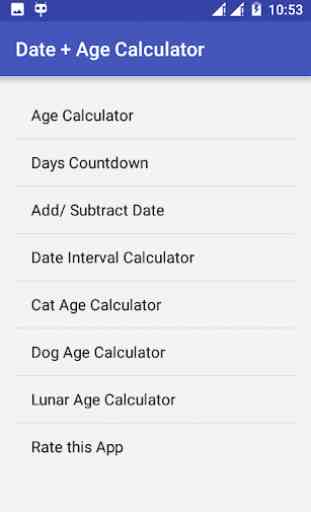 Age Calculator - Date and Calendar Calculator App 4