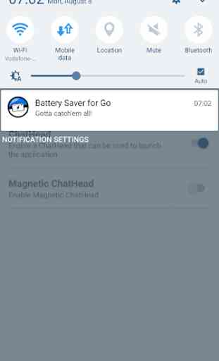 Battery Saver for Go Free 2