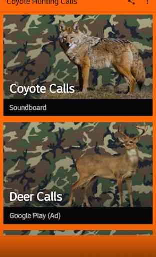 Chiamate caccia Coyote 1