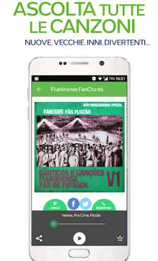 FanChants: Canzoni e Cori dei Tifosi Fluminense 2