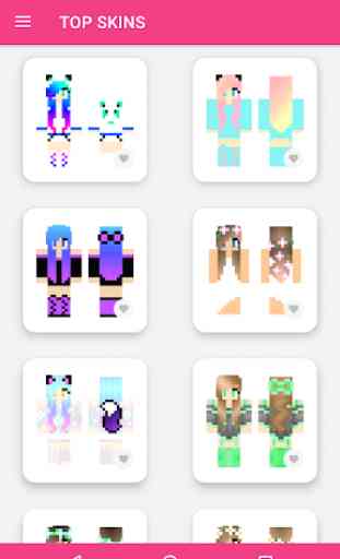 Girls Skins for Minecraft PE 2