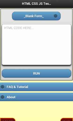 Html Css JS Tester + Example 1