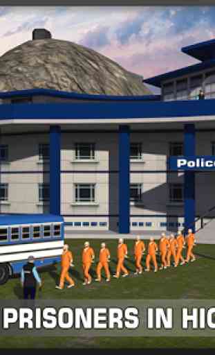 Pullman polizia trasporti 3D 1