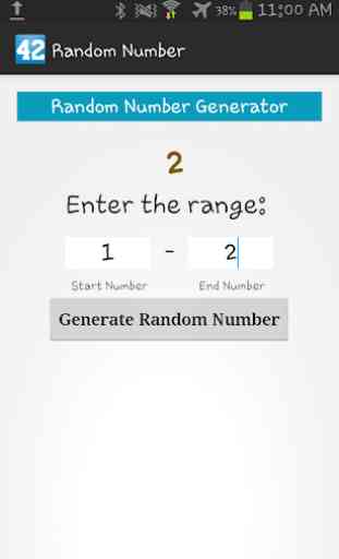 Random Number Generator 2