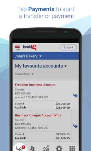 BankSA Business App 2