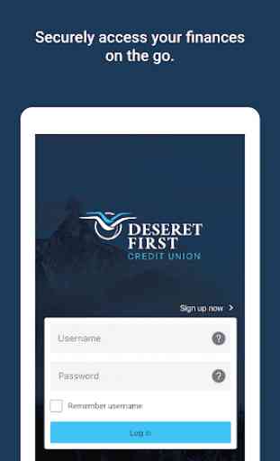 Deseret 1st CU Mobile Banking 2