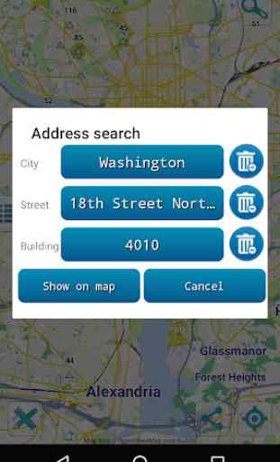 Map of Washington, D.C offline 3