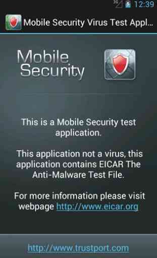 Mobile Security Virus Test 2