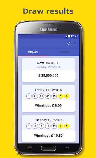 Results for Euromillions 1