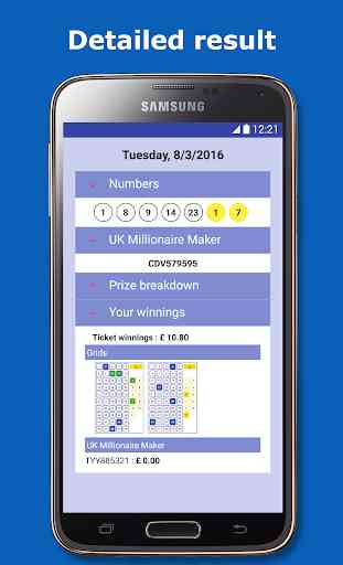 Results for Euromillions 2