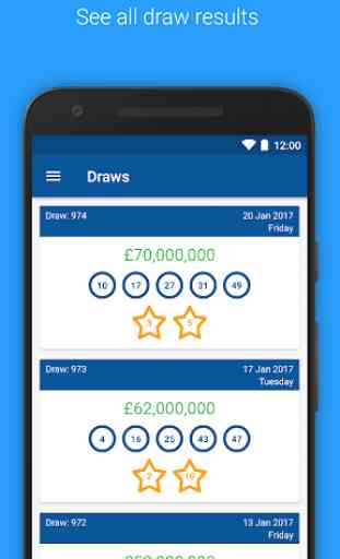 Results for Euromillions 3