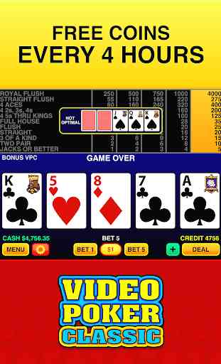Video Poker Classic 4