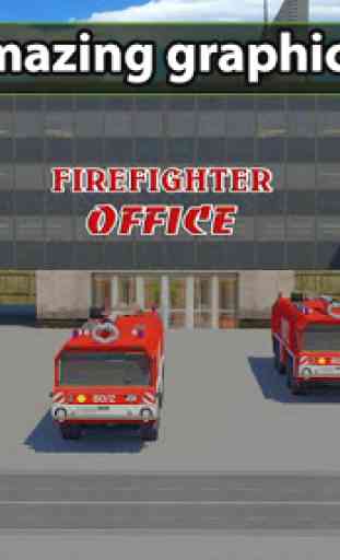 Camion di emergenza pompiere 1