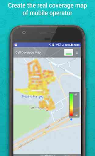 Cell Coverage Map: mobile network signal testing 1