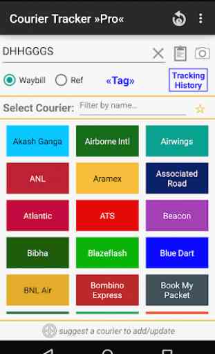 Courier Tracker »Pro« 1