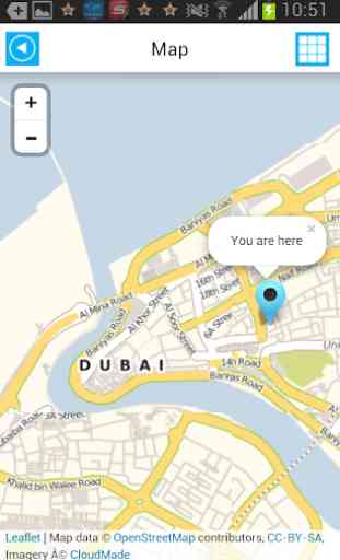 Dubai Mappa Guida Alberghi 2