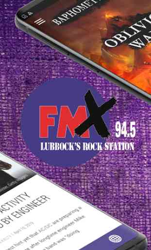 FMX 94.5 - Lubbock’s Rock Station (KFMX) 2