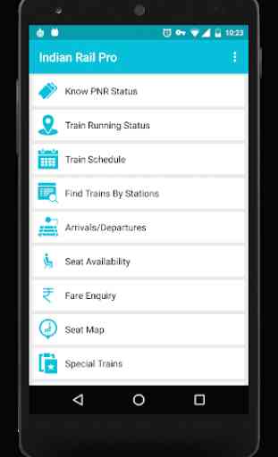 Indian Rail Info App 1