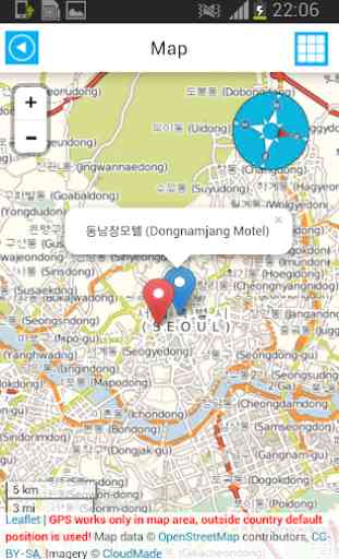 Korea offline Map Weather News 2