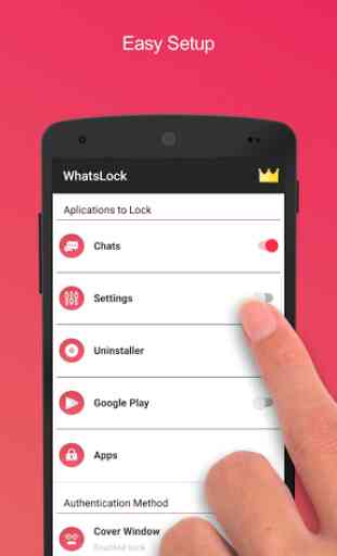Lock for apps (WhatsLock) 2