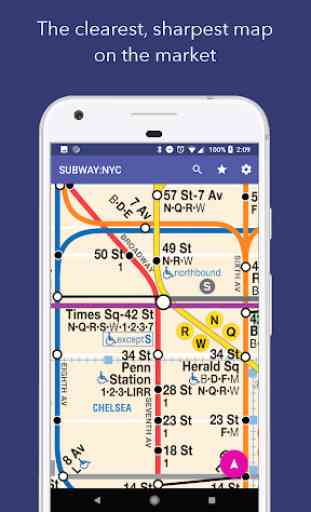 NYC Subway Map (Offline) + Train Times in New York 1
