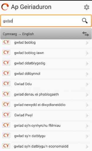 Ap Geiriaduron Cymraeg/Welsh 2